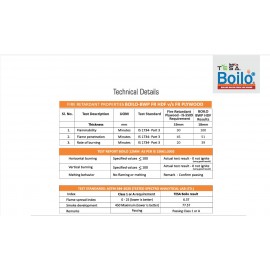 Action Tesa Boilo  8mm to 18mm with 21 years warranty 8x4 sheet (BOILO BWP-HDF)