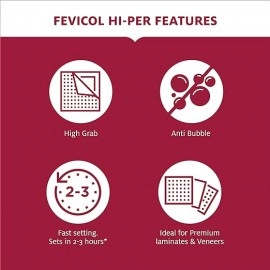 Fevicol Pidilite Hi-per - High Performance woodworking Adhesive  All pack