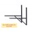 Folding Dining Table Brackets with Collapsible Hinges and Shelf The Perfect Solution for Study Desks, Office Tables, Home Computer Tables (Only Brackets) (2ft)