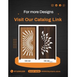 My Interio Laminated Flush door with Both Side Laminates ready to use 25mm to 35mm