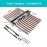 wardrobe Accessories Top Mounted Trouser Rack (Double)  - Clothes Organizer Storage Bar Pants  Trousers Rack for Wardrobe