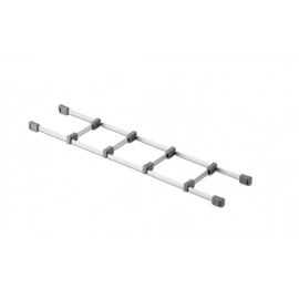 SS 304 Luxury square Glass Kitchen Basket  4"