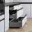 Ozone Tandem Slim Drawer Box System OE-DWDS-PRO-S 500MM ANTHGREY with Load Capacity Upto 40 Kg (Grey, 20 Inch  )